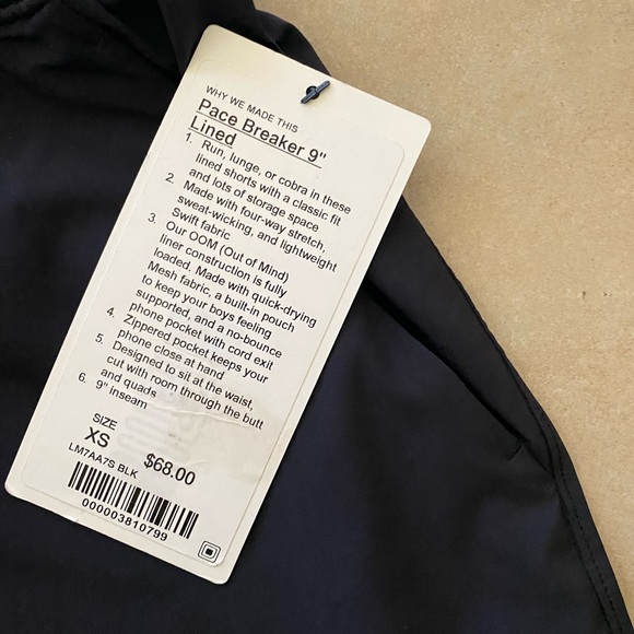 RESTOCK Lululemon Men’s “Pace Breaker” Short XS - Picture 4 of 6